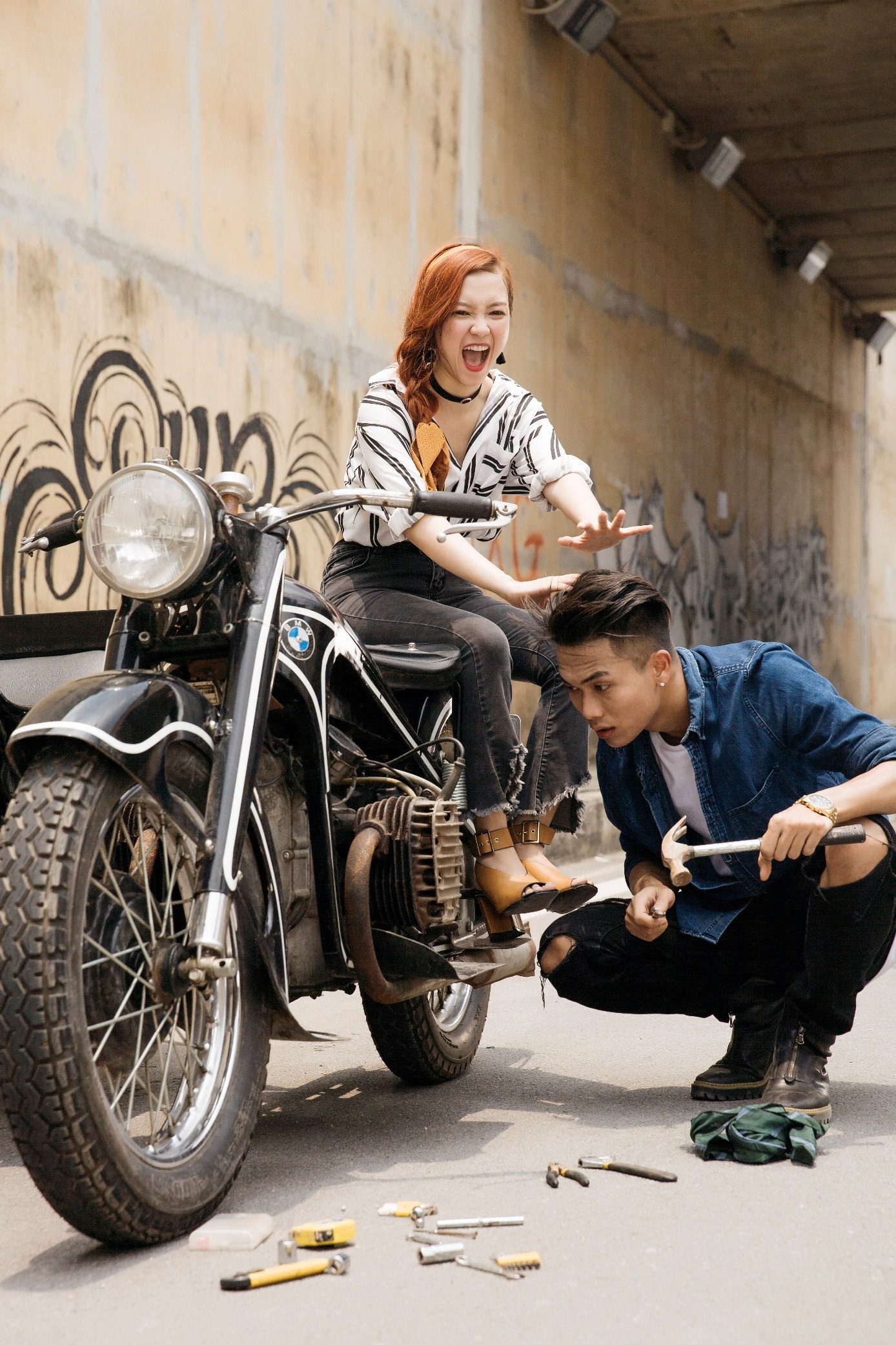 Dinh Huong hop tac voi BigDaddy anh 3