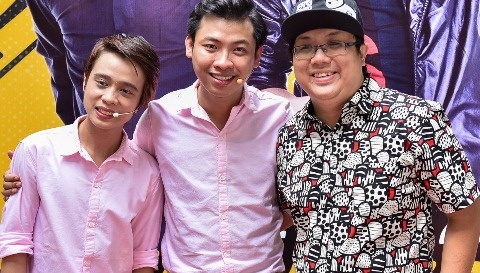 Gia Bao den chuc mung a quan Cuoi xuyen Viet 2016 hinh anh