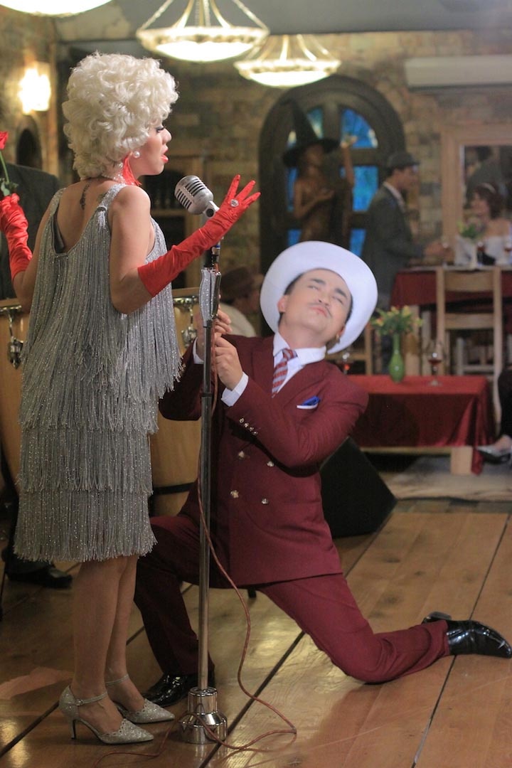 Thu Trang bien hoa ben Dai Nghia anh 3