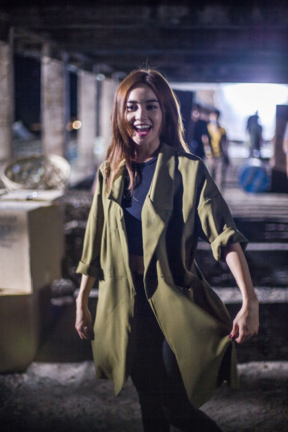 Ninh Duong Lan Ngoc quay tren truong quay anh 3