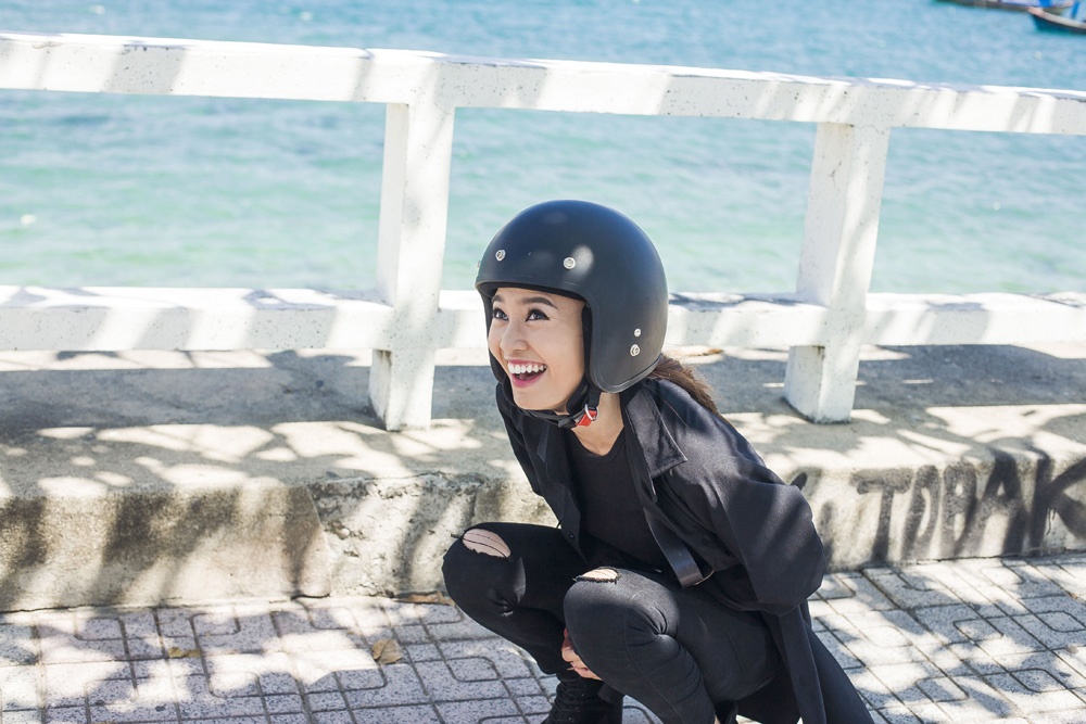 Ninh Duong Lan Ngoc quay tren truong quay anh 5