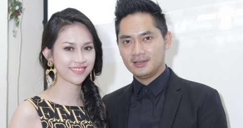 Minh Luan sanh vai Thu Vu trong su kien hinh anh