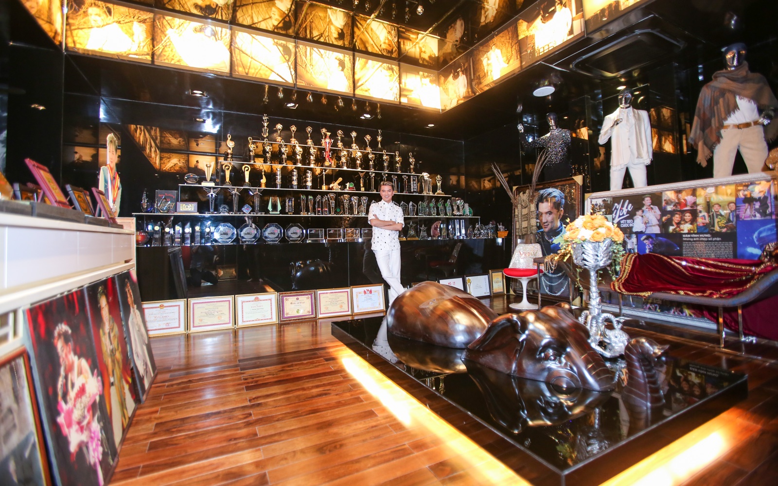 Biet thu 3 trieu USD cua Dam Vinh Hung anh 9