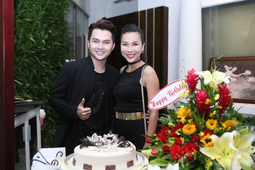 Phuong My Chi chuc mung sinh nhat Nam Cuong anh 5