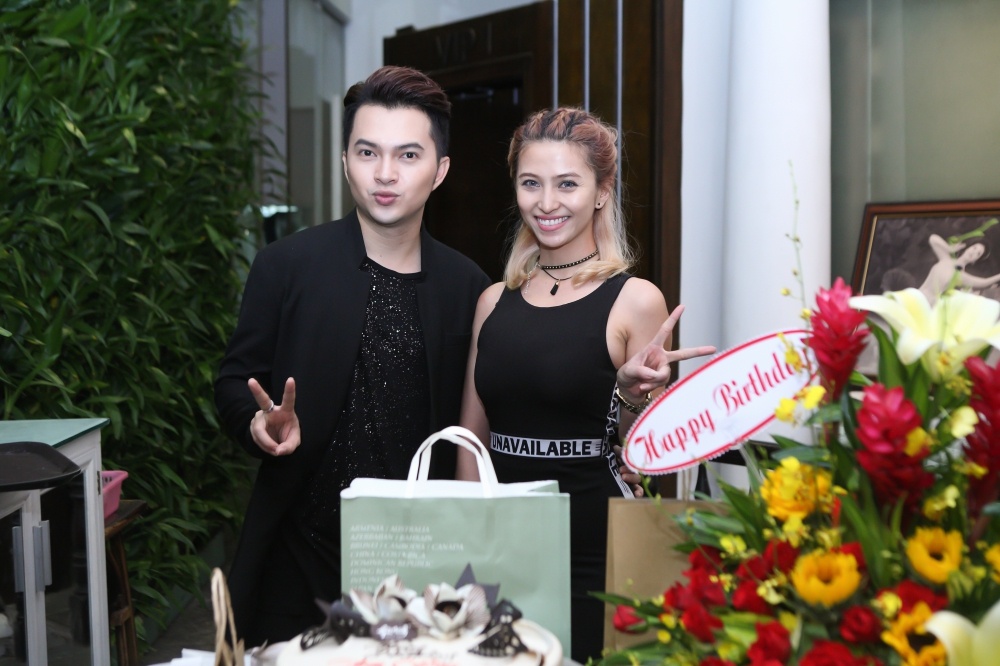 Phuong My Chi chuc mung sinh nhat Nam Cuong anh 6