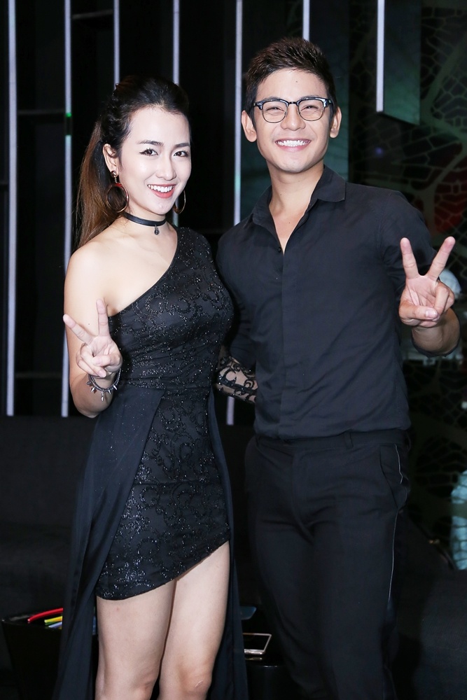 Trang Moon do ve sexy voi DJ Han Quoc anh 6