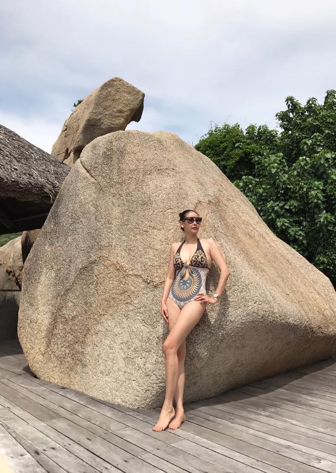 Gia đình Hà Kiều Anh đi nghỉ dưỡng ảnh 6 Gia dinh Ha Kieu Anh di nghi duong anh 6