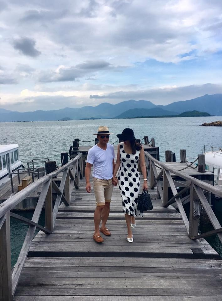 Gia đình Hà Kiều Anh đi nghỉ dưỡng ảnh 2 Gia dinh Ha Kieu Anh di nghi duong anh 2