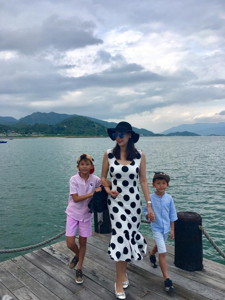 Gia đình Hà Kiều Anh đi nghỉ dưỡng ảnh 3 Gia dinh Ha Kieu Anh di nghi duong anh 3