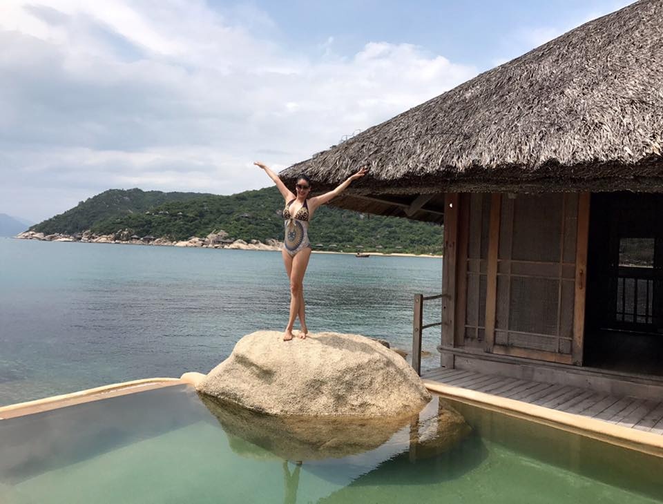 Gia đình Hà Kiều Anh đi nghỉ dưỡng ảnh 8 Gia dinh Ha Kieu Anh di nghi duong anh 8