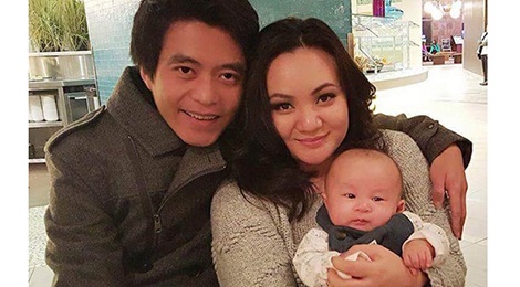 'Be' Xuan Mai lan dau trai long chuyen lay chong, sinh con hinh anh