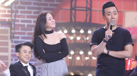 Vy Oanh than mat voi Tran Thanh sau khi boc me anh hinh anh