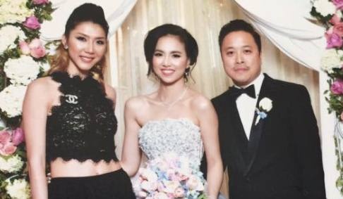 Dinh Ngoc Diep - Victor Vu to chuc dam cuoi o My hinh anh