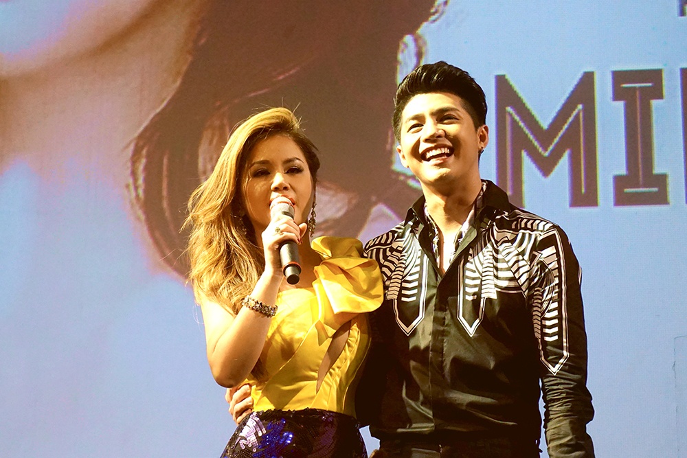 Noo Phuoc Thinh den chuc mung Minh Tuyet anh 1