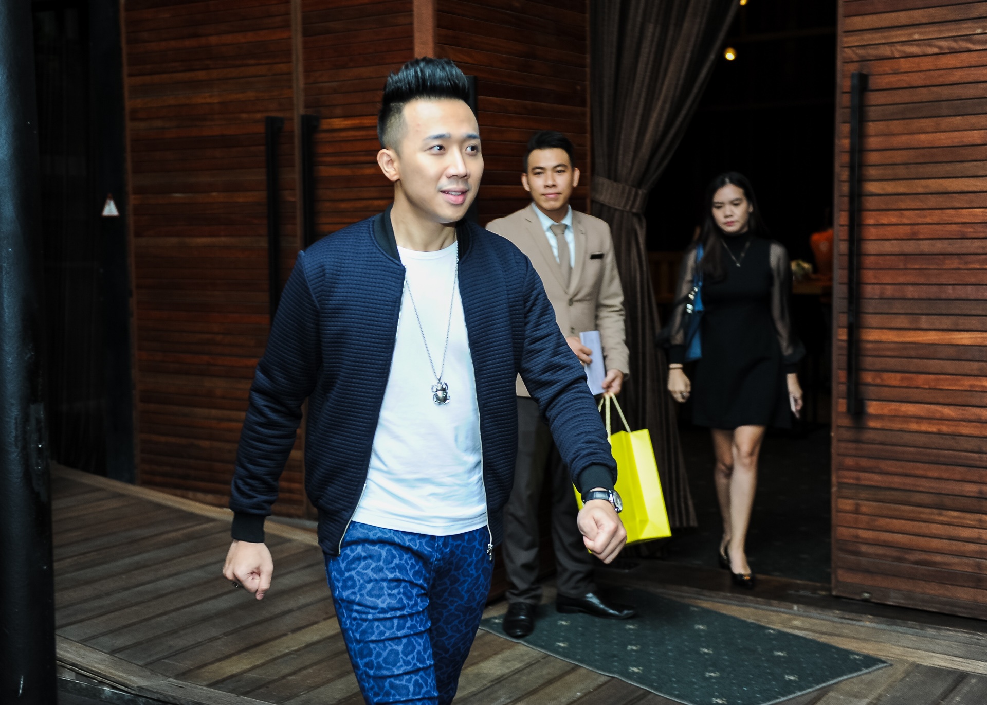 Tran Thanh den chuc mung Truong Giang anh 2