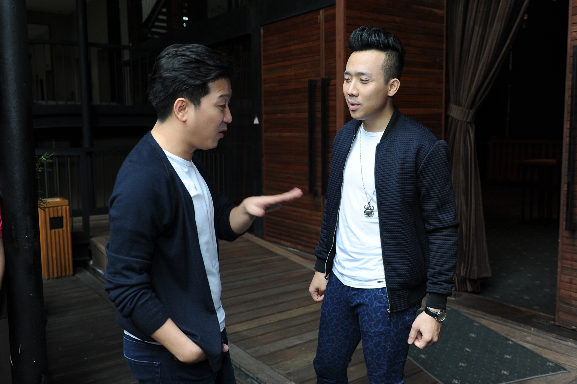 Tran Thanh den chuc mung Truong Giang anh 3