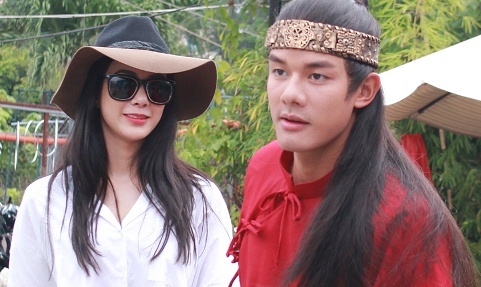 Diep Lam Anh sua trang phuc cho hau due cua Thanh Long hinh anh