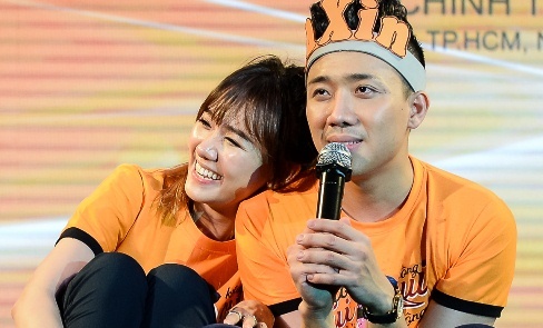 Tran Thanh - Hari Won hinh anh