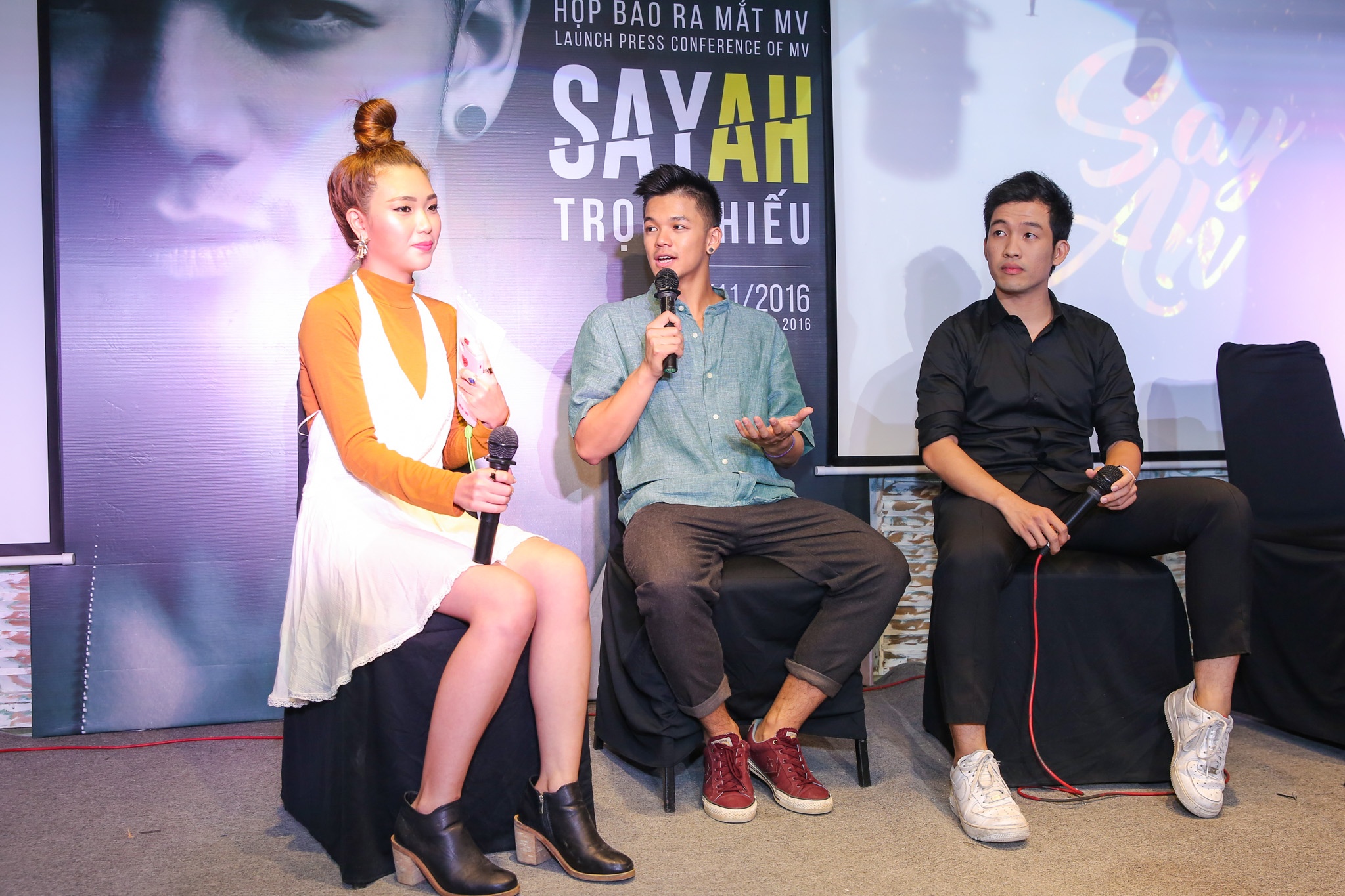 Trong Hieu ra mat MV Say ah anh 10