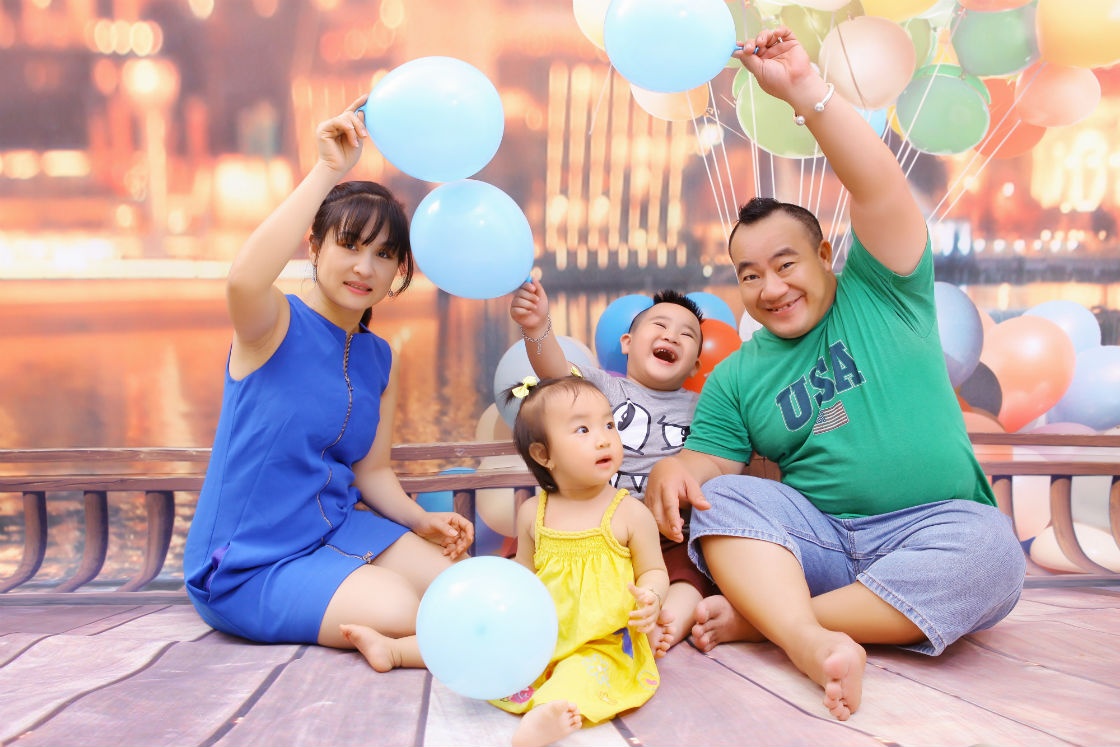 Hiếu Hiền khoe ảnh gia đình hạnh phúc ảnh 1 Hieu Hien khoe anh gia dinh hanh phuc anh 1