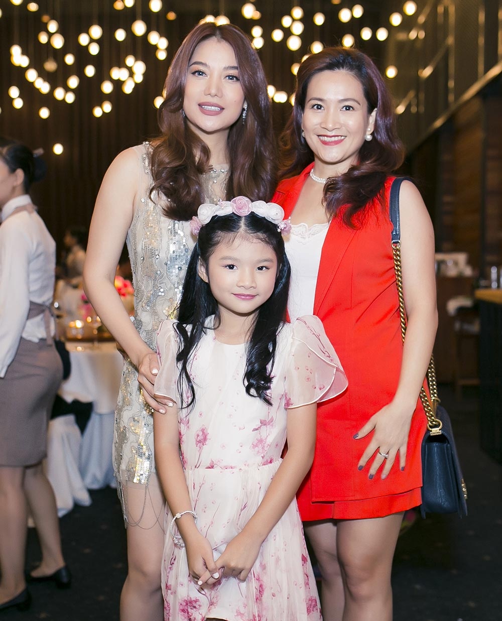 Truong Ngoc Anh to chuc sinh nhat cho con gai anh 4
