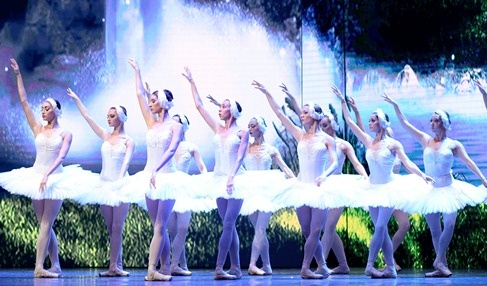 Cong dien hai vo ballet kinh dien Nga o Viet Nam hinh anh