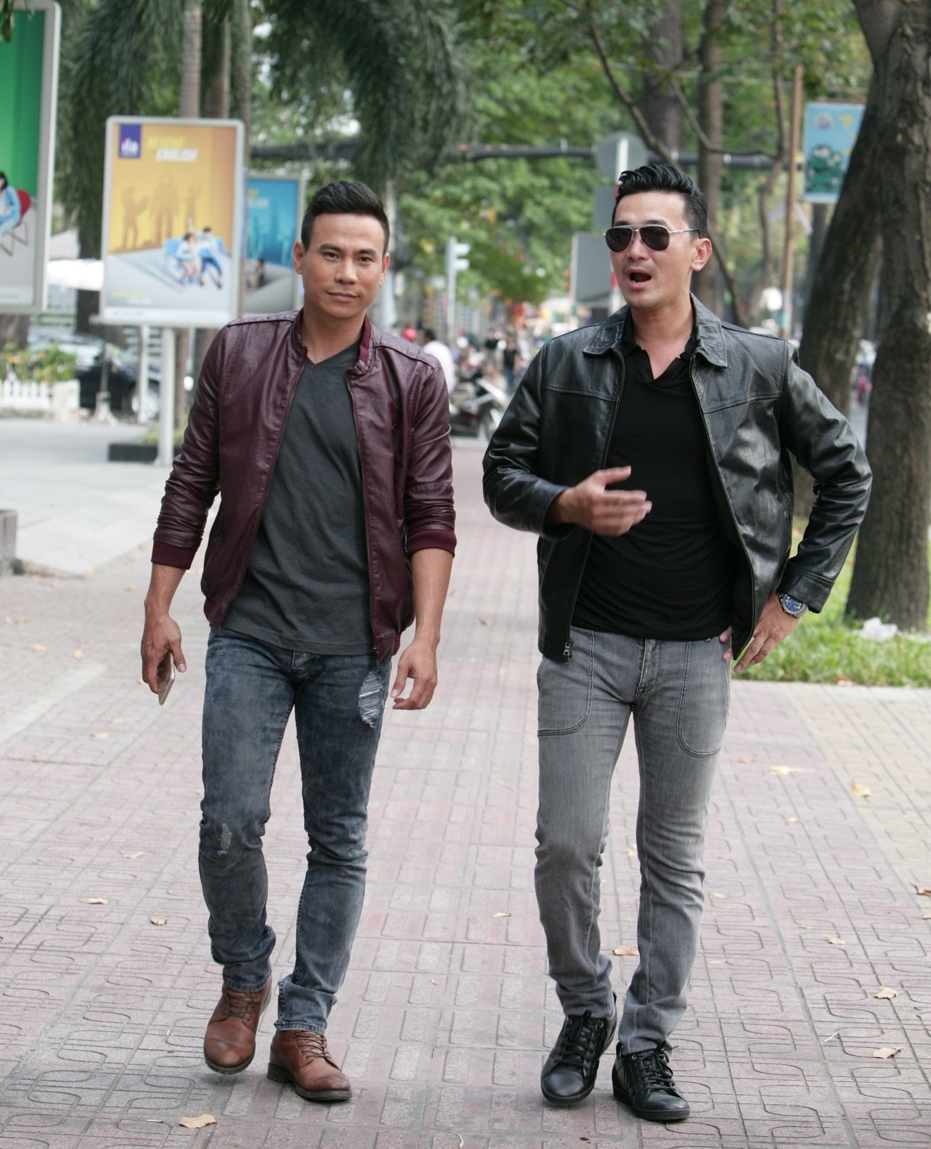 Kim Tuyen tinh tu voi Tri Quang tren pho anh 5