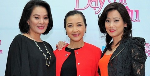 Khanh Huyen tai xuat, lam me chong kho tinh tren phim hinh anh