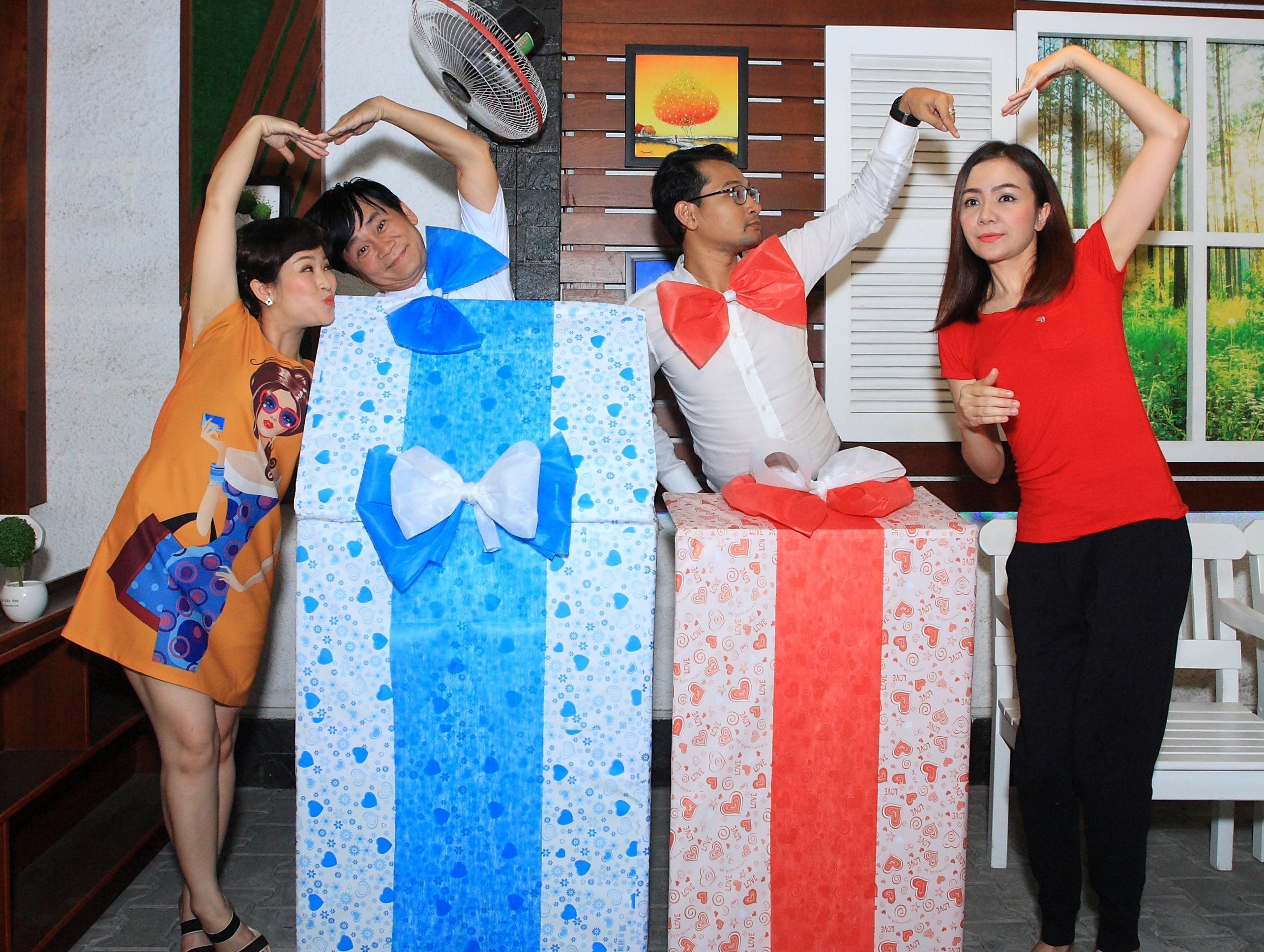 Ai Chau hanh ha Huynh Dong trong phim moi anh 1