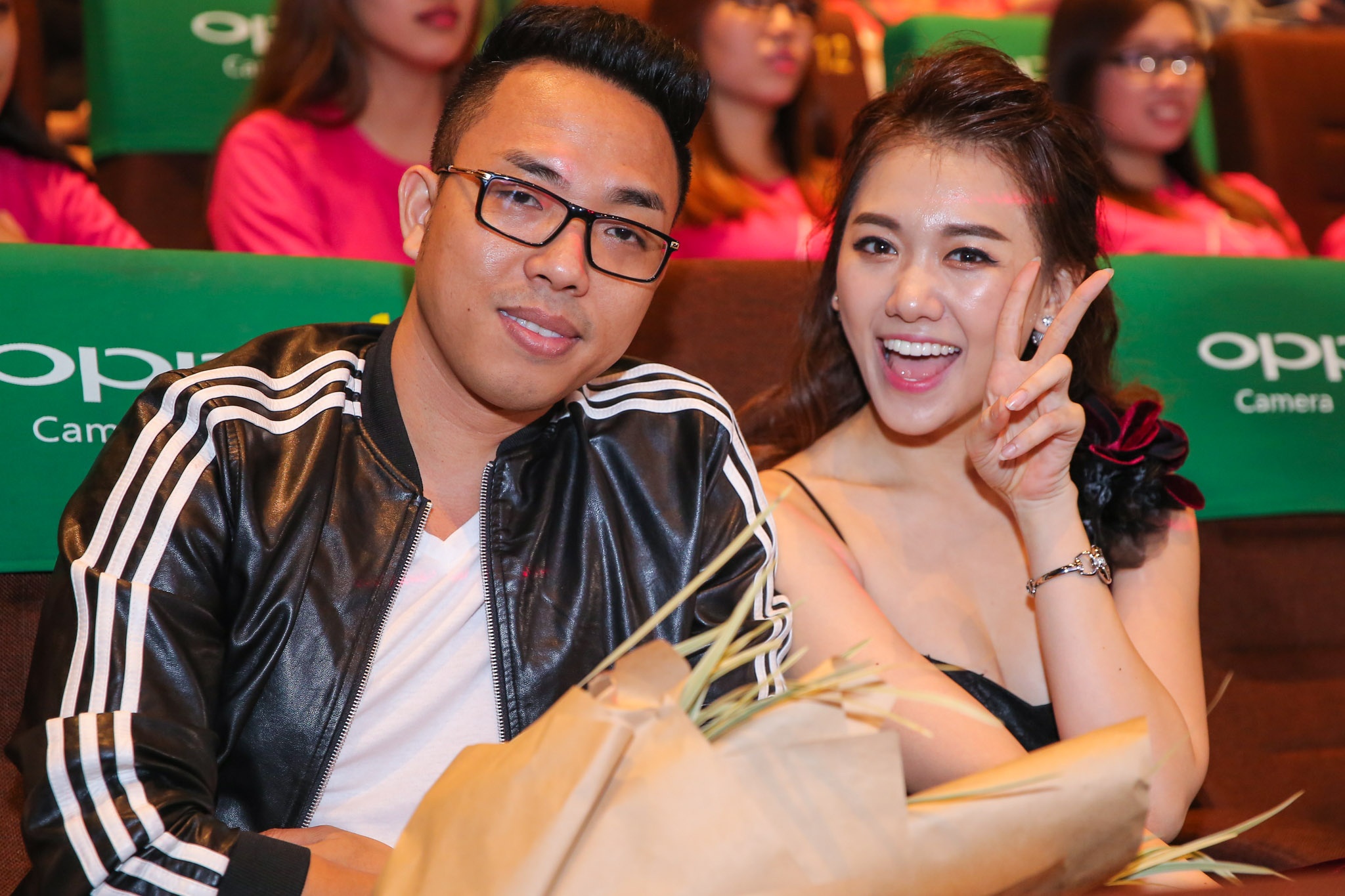 Hari Won va Tran Thanh xuat hien truoc dam cuoi anh 9