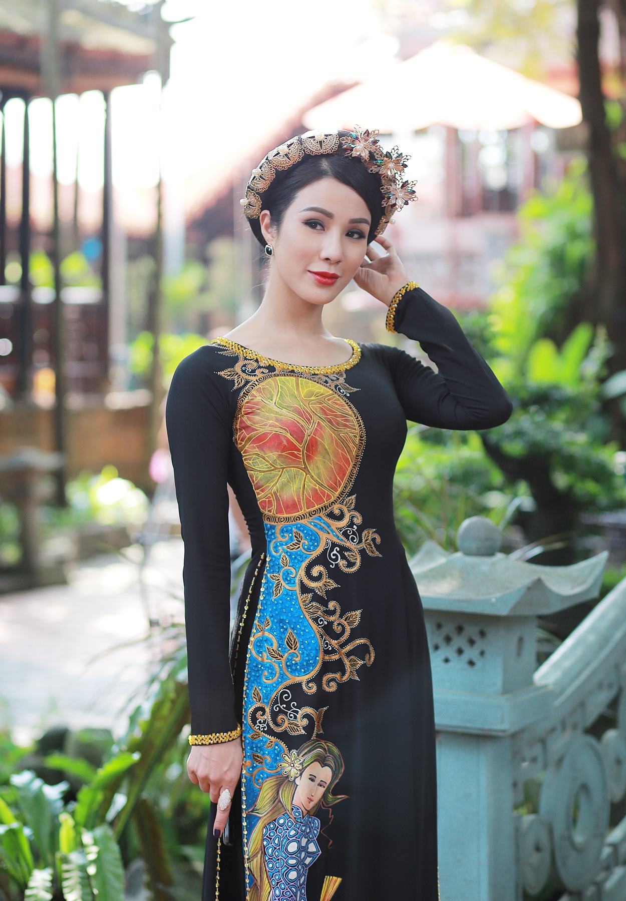 Tao hinh kieu sa cua Diep Lam Anh trong phim anh 7