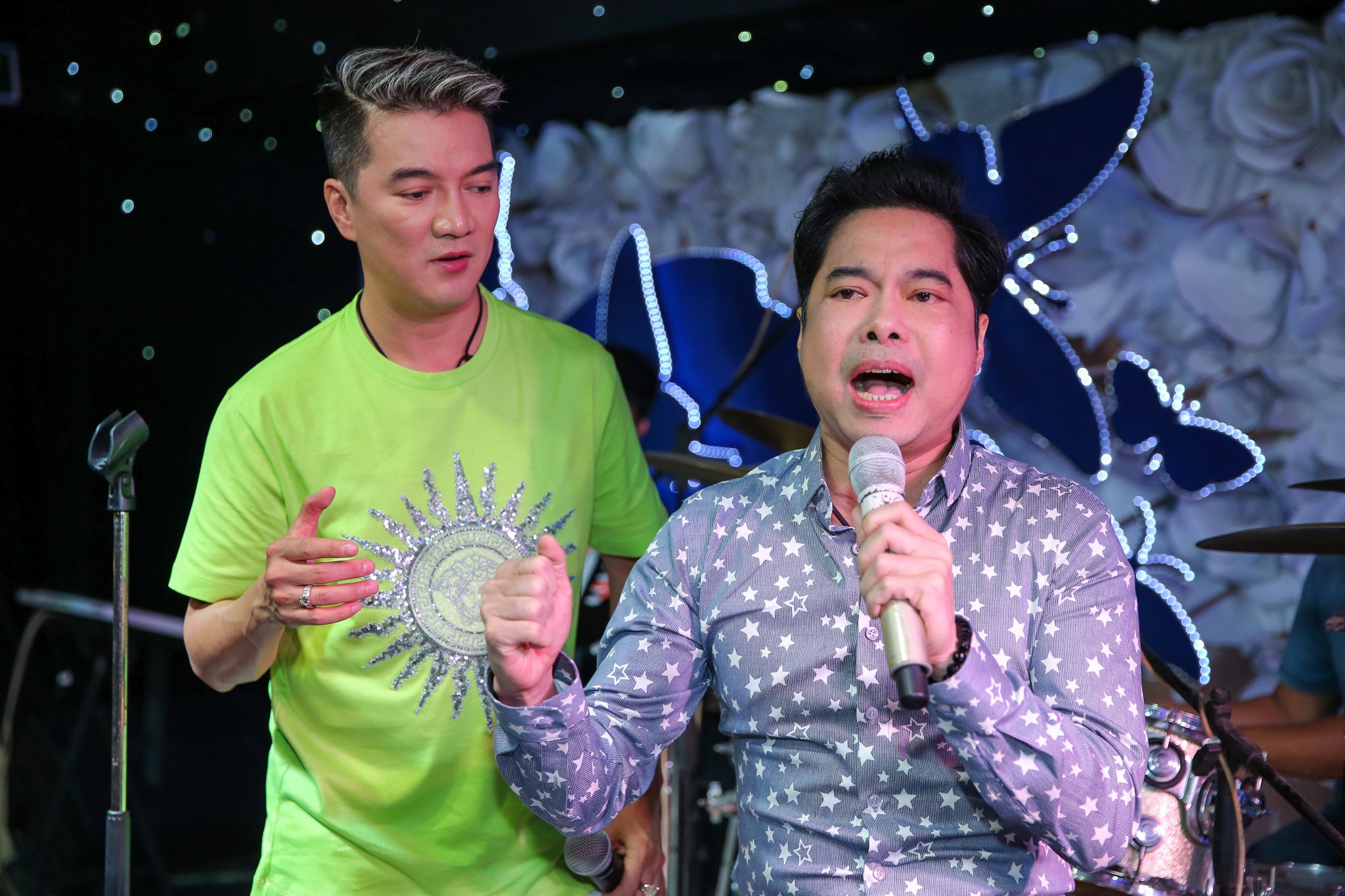 Ngoc Son tap nhac voi Dam Vinh Hung anh 1