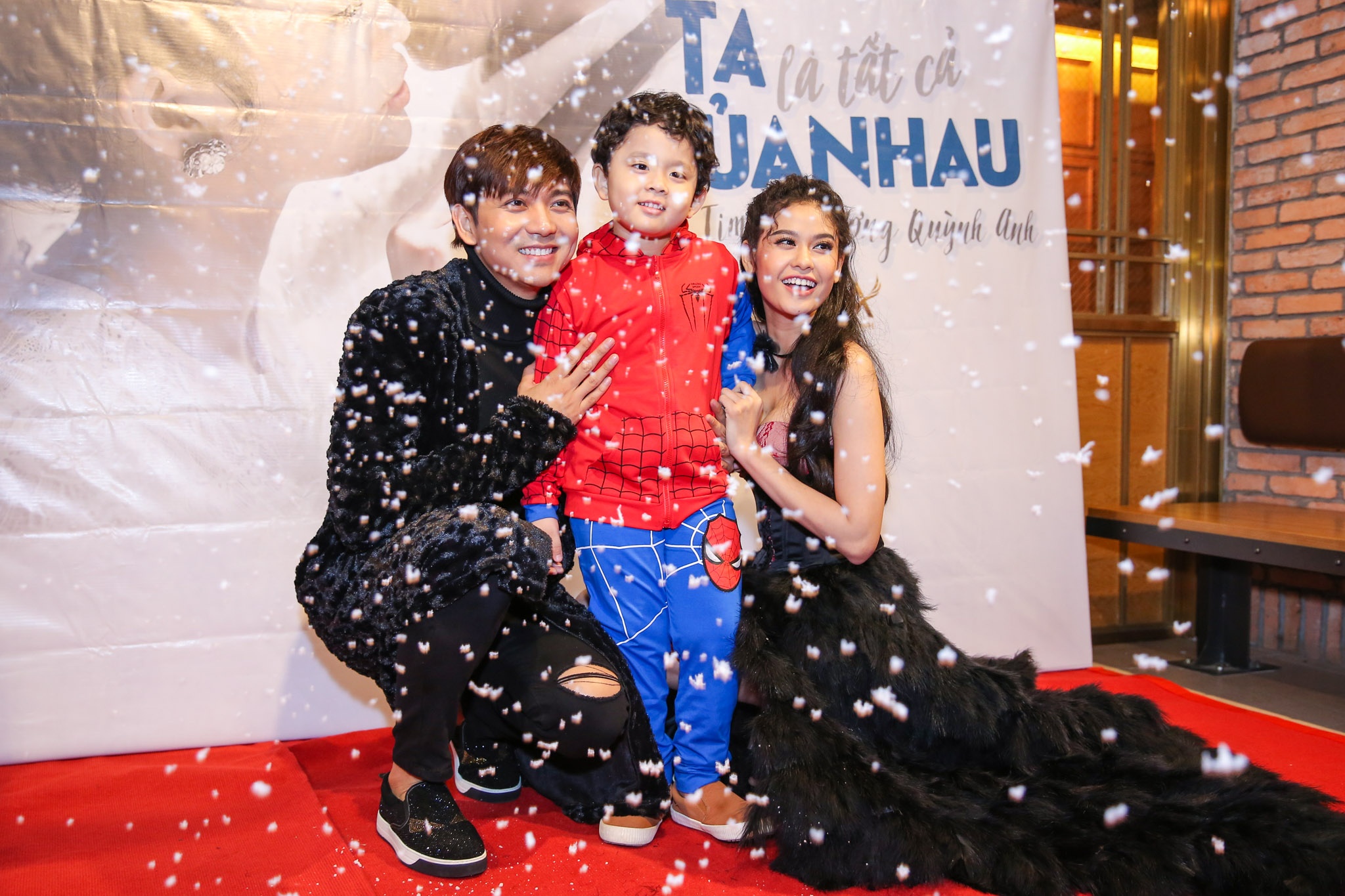 Truong Quynh Anh tinh tu voi Tim o hop bao anh 1