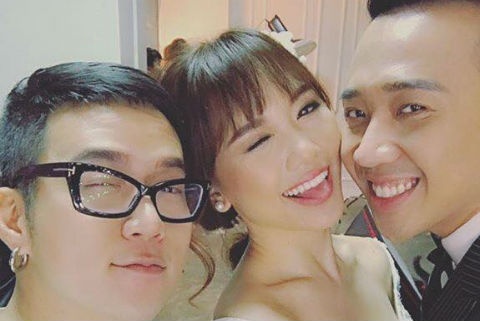 Hari Won va Tran Thanh di thu do cuoi hinh anh