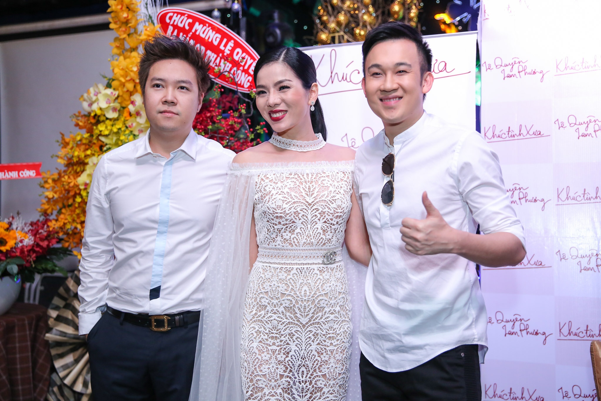 Lệ Quyên thân thiết với Quang Lê ở sự kiện ảnh 5 Le Quyen than thiet voi Quang Le o su kien anh 5