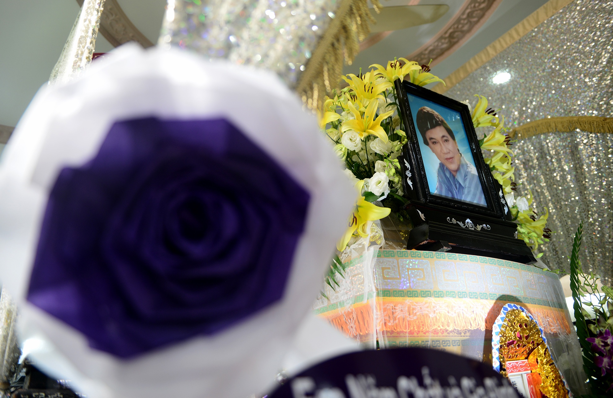 Dam tang nghe si Thanh Sang o Sai Gon anh 1