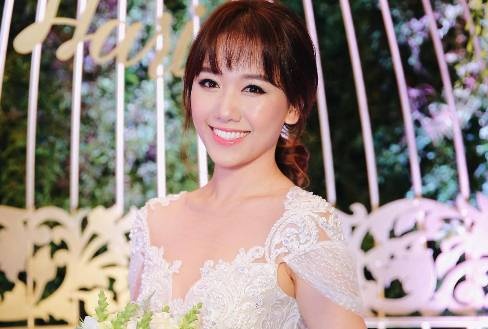 Hari Won long lay nhu cong chua trong ngay cuoi hinh anh