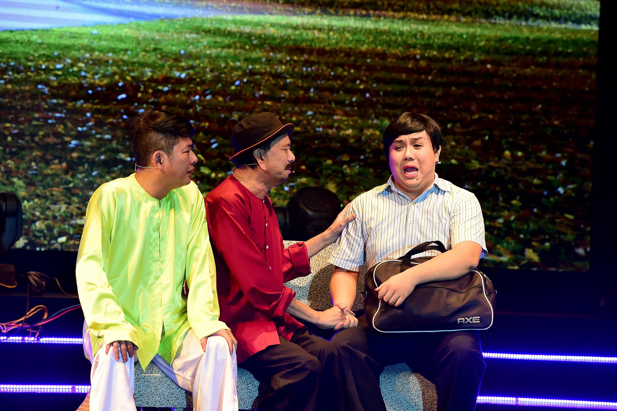 Gia Bao da xeo Tran Thanh trong live show anh 5