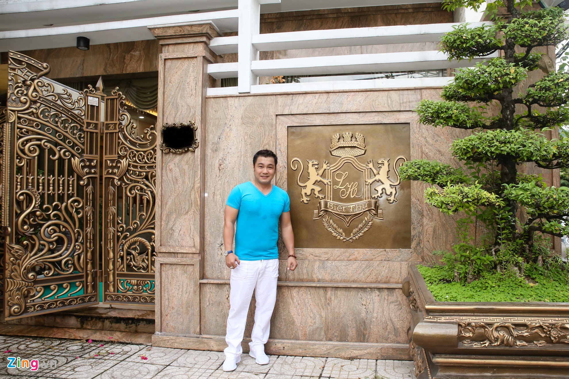 Tham biet thu sang trong cua Ly Hung anh 2