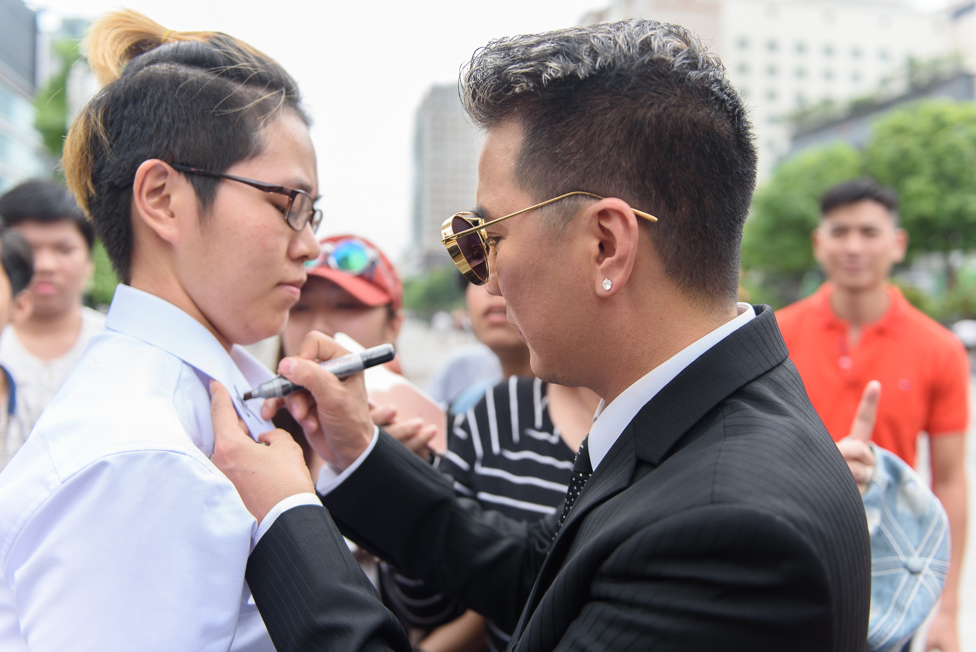 Cuong Do la va Ha Ho cung tham gia MV cua Mr. Dam anh 9