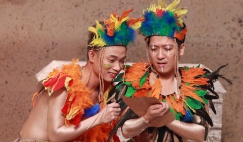 Truc Nhan bi nhac nho khi goi Hoai Linh la thang hinh anh