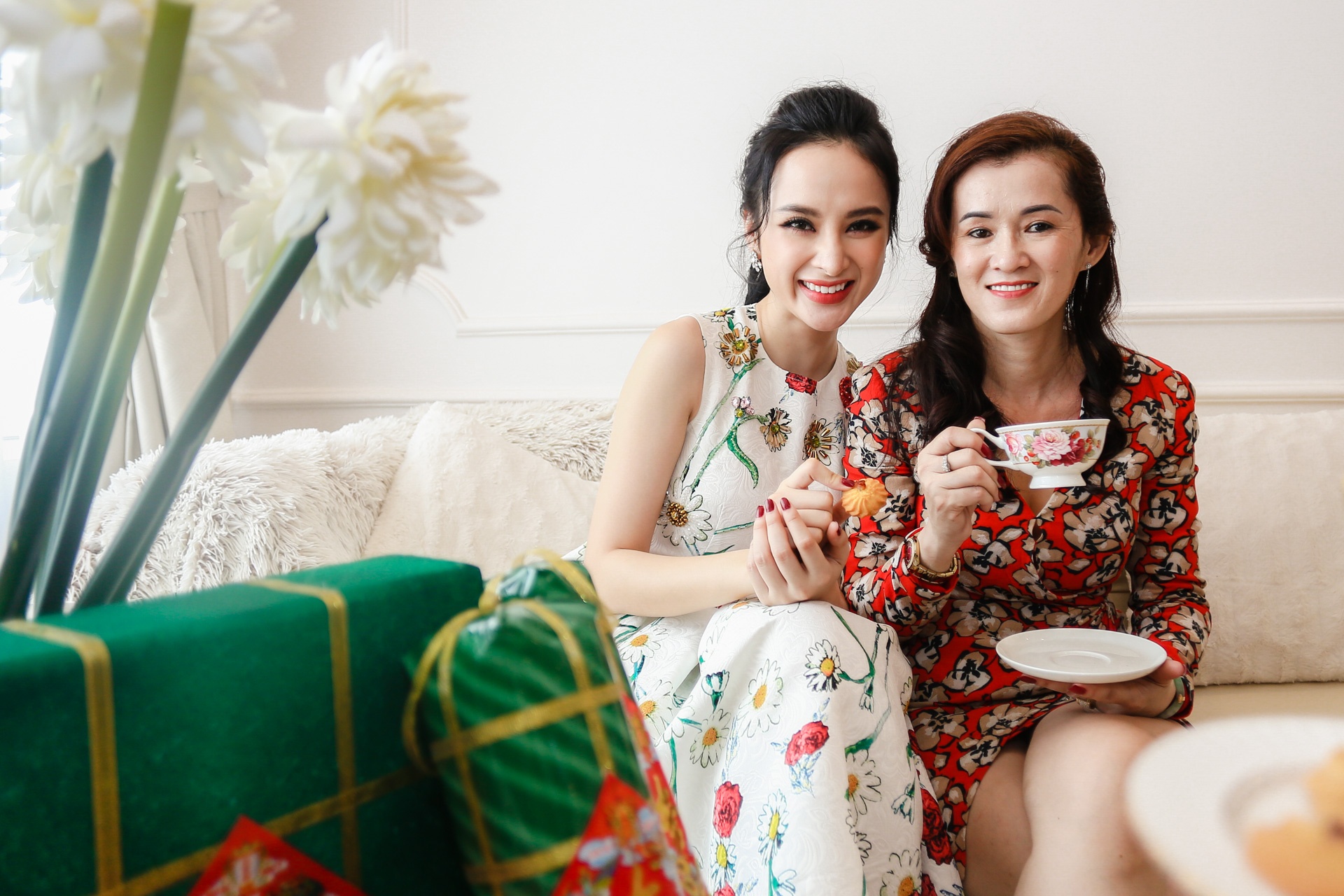 Angela Phuong Trinh don Tet o nha moi anh 1