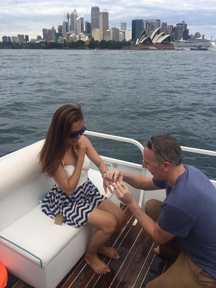 Lý Thanh Thảo được bạn trai cầu hôn khi đi du lich ảnh 1 Ly Thanh Thao duoc ban trai cau hon khi di du lich anh 1