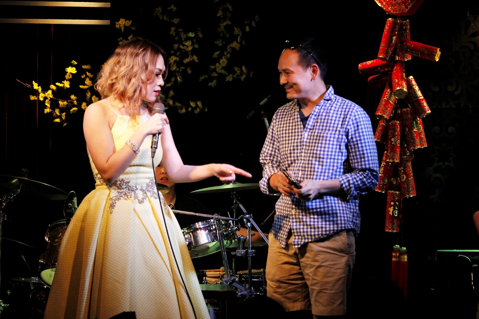 My Tam che loi ca khuc 'Duyen phan' trong dem nhac anh 4