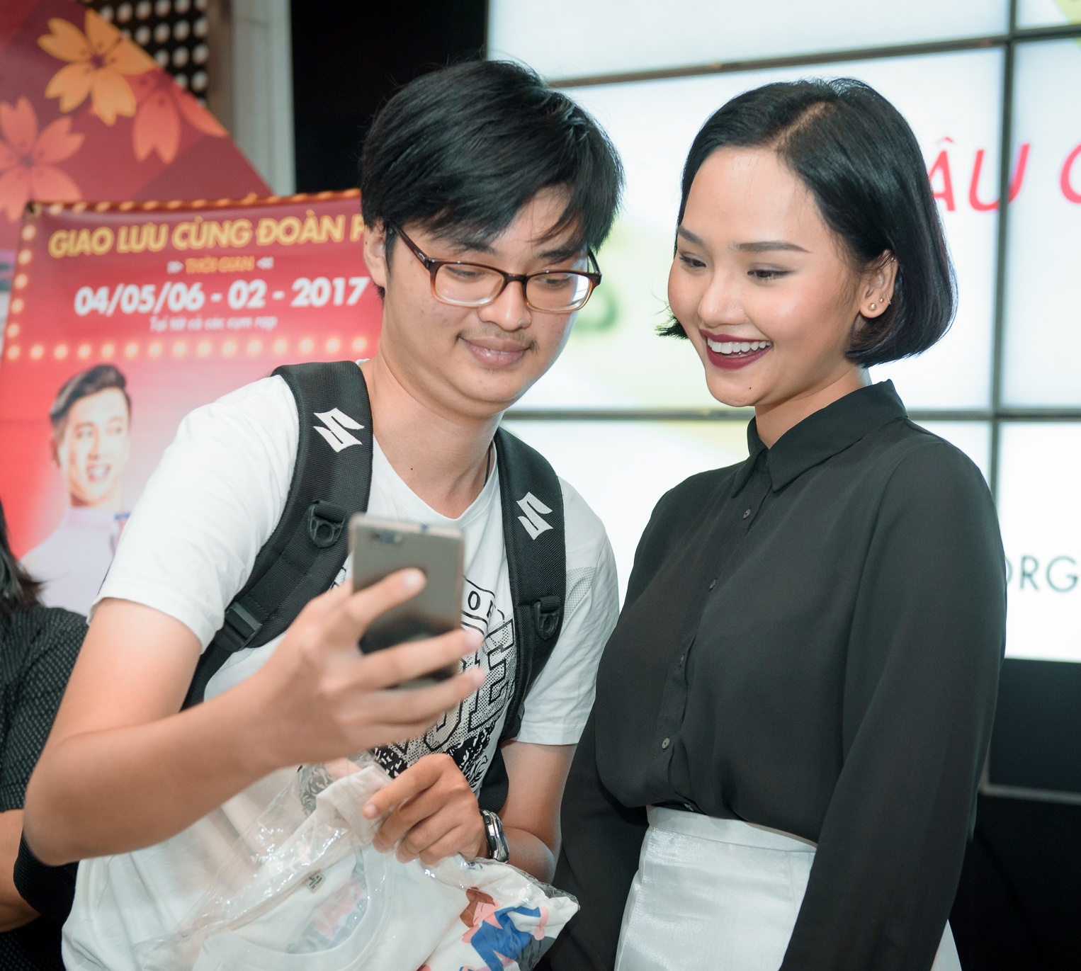 Miu Le den rap phim giao luu anh 3