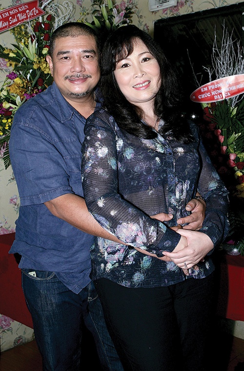 Tinh yeu cua NSND Hong Van va Le Tuan Anh anh 1