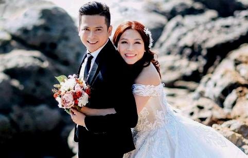 Hoang Anh va vo Viet kieu ngot ngao trong anh cuoi hinh anh