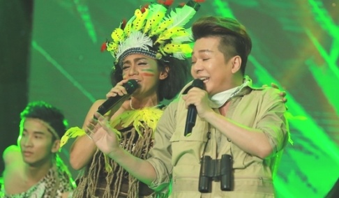 Con gai Che Linh to Vu Ha ap dat thi sinh hinh anh