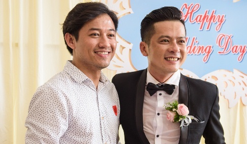 Dan sao Viet ve Long An du dam cuoi Hoang Anh hinh anh