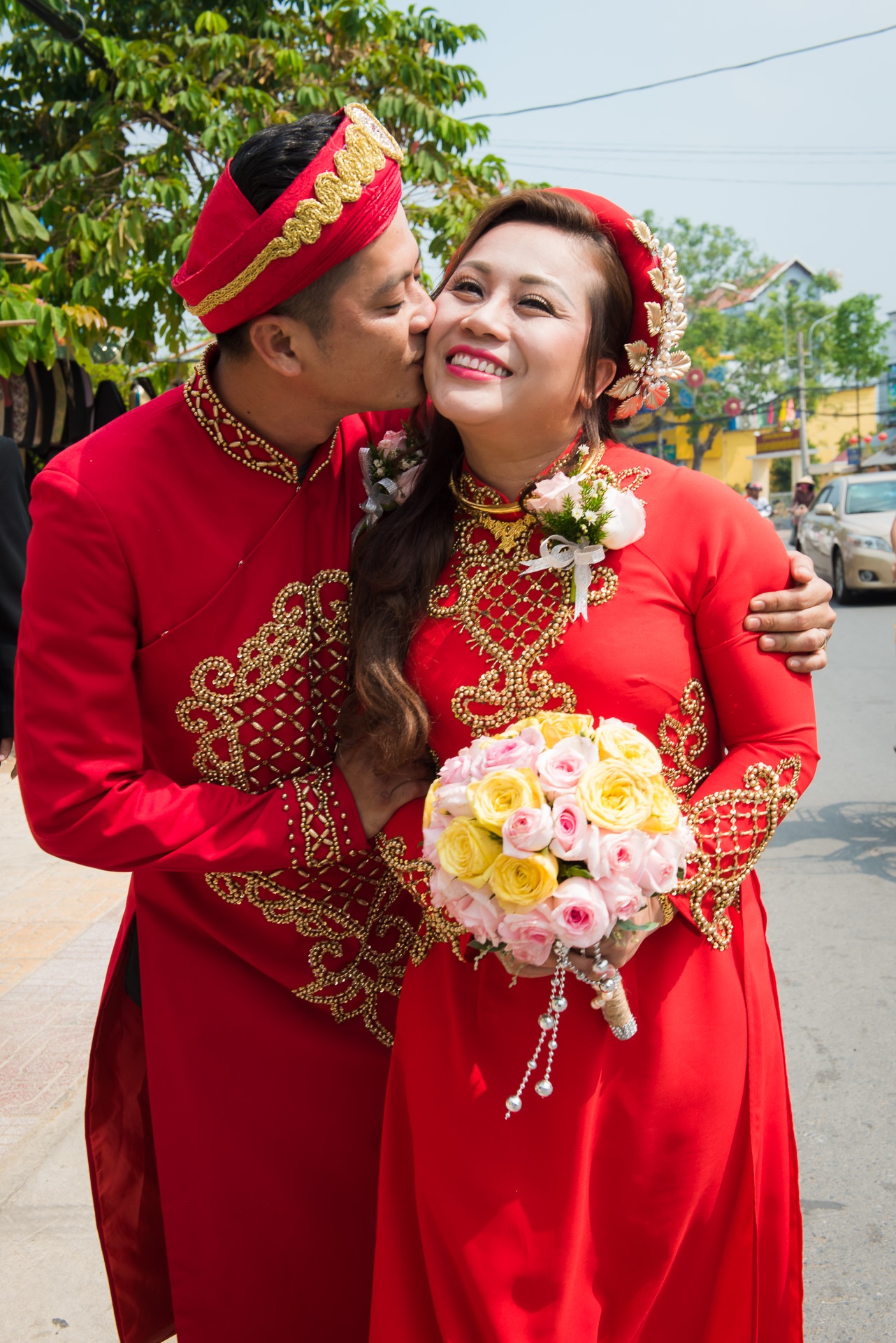 le cuoi dien vien Hoang Anh anh 5